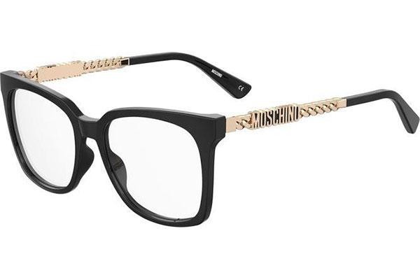 Glasses Moschino MOS627 807 Quadratisch Schwarz