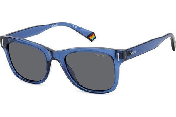 Sonnenbrille Polaroid PLD6206/S PJP/M9 Polarized Rechteck Blau