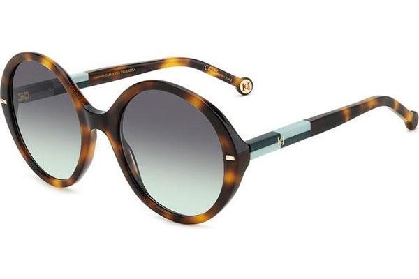 Sonnenbrille Carolina Herrera HER0177/S PHW/IB Oval Havanna