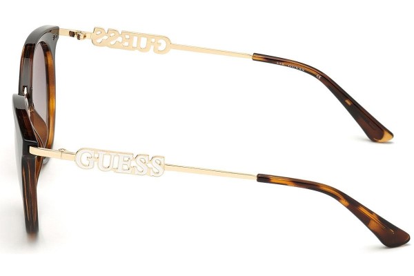 Sonnenbrille Guess GU7645 52G Rund Havanna