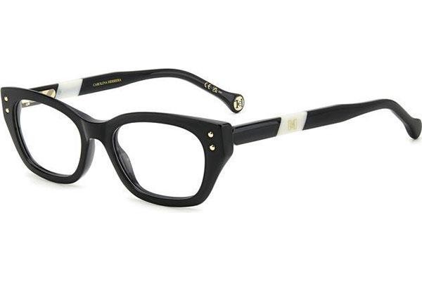 Glasses Carolina Herrera HER0192 80S Cat Eye Schwarz