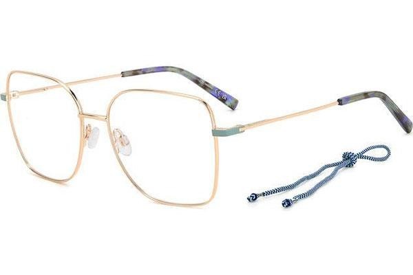 Glasses M Missoni MMI0167 DDB Quadratisch Gold