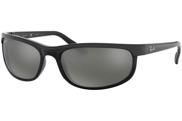 Sonnenbrille Ray-Ban Predator 2 RB2027 601/W1 Polarized Rechteck Schwarz