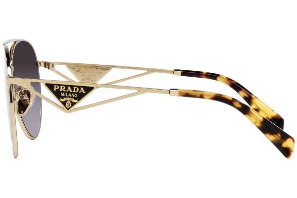 Sunglasses Prada PR73ZS ZVN5D1 Pilot Gold