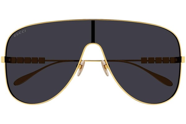 Sonnenbrille Gucci GG1436S 001 Monoscheibe | Shield Gold