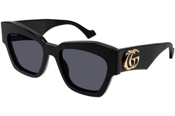 Sonnenbrille Gucci GG1422S 001 Cat Eye Schwarz