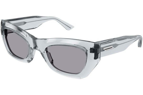 Sonnenbrille Bottega Veneta BV1251S 003 Cat Eye Grau