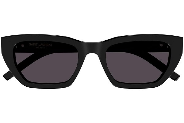 Sunglasses Saint Laurent SLM127/F 001 Cat Eye Schwarz