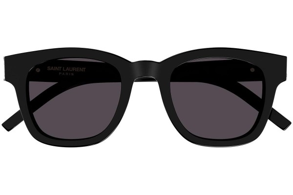 Sunglasses Saint Laurent SLM124 001 Rechteck Schwarz