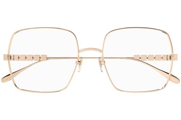 Glasses Gucci GG1434O 002 Quadratisch Gold