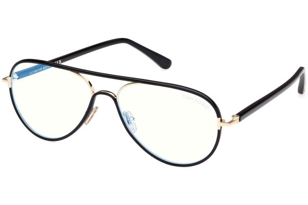 Glasses Tom Ford FT5897-B 001 Pilot Schwarz