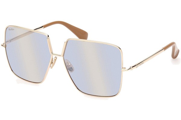 Sunglasses Max Mara Design9 MM0082 32X Quadratisch Gold