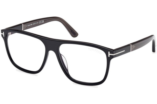 Sonnenbrille Tom Ford Frances FT1081 01A Quadratisch Schwarz