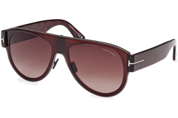 Sunglasses Tom Ford Lyle-02 FT1074 48T Pilot Braun