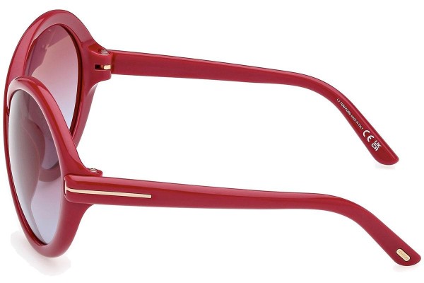 Sonnenbrille Tom Ford Jada FT1070 75Y Besondere Rot