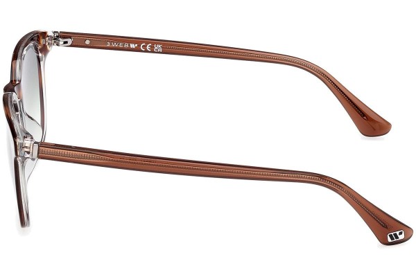 Sunglasses Web WE0364 56P Rund Havanna