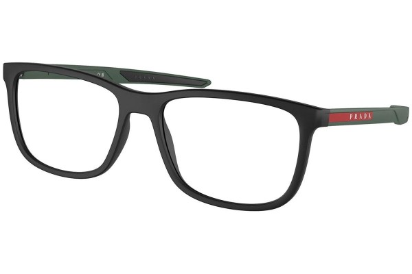 Glasses Prada Linea Rossa PS07OV 1BO1O1 Rechteck Schwarz