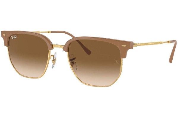 Sonnenbrille Ray-Ban New Clubmaster RB4416 672151 Browline Beige