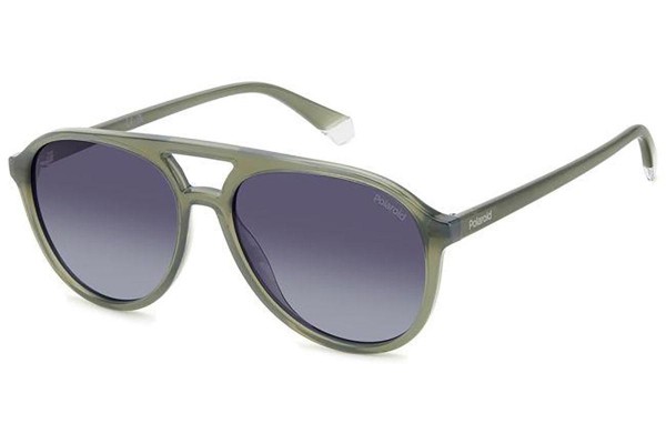 Sonnenbrille Polaroid PLD4162/S 1ED/WJ Polarized Pilot Grün