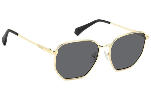 Sunglasses Polaroid PLD6214/S/X 2F7/M9 Polarized Rechteck Gold