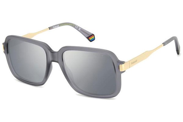 Sonnenbrille Polaroid PLD6220/S/X RIW/EX Polarized Rechteck Grau