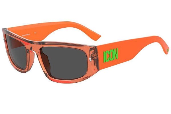 Sunglasses Dsquared2 ICON0016/S Z34/IR Rechteck Orange