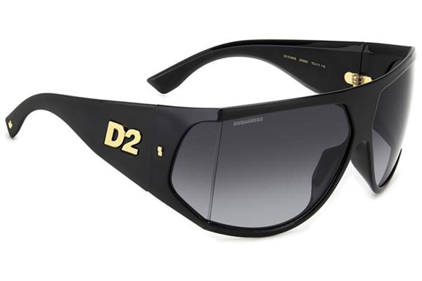 Sonnenbrille Dsquared2 D20124/S 2M2/9O Flat Top Schwarz