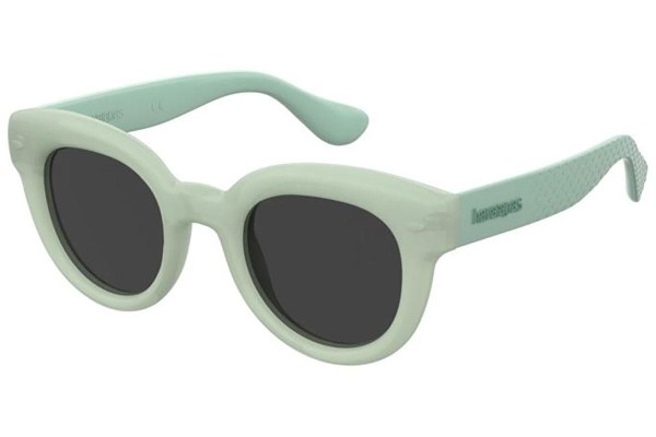 Sonnenbrille Havaianas ILHEUS 1ED/IR Rund Grün