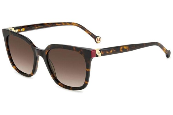 Sunglasses Carolina Herrera HER0236/S O63/HA Quadratisch Havanna