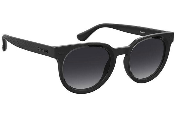 Sonnenbrille Havaianas TAMBAU 807/9O Rund Schwarz