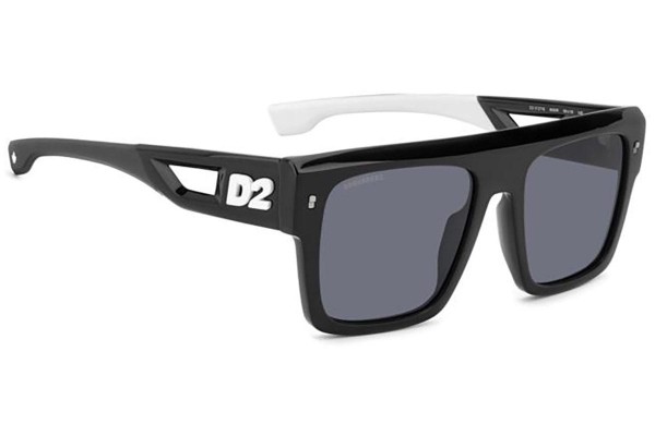 Sonnenbrille Dsquared2 D20127/S 80S/IR Flat Top Schwarz