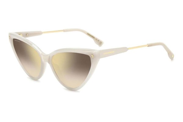 Sonnenbrille Dsquared2 D20134/S SZJ/JL Cat Eye Weiß