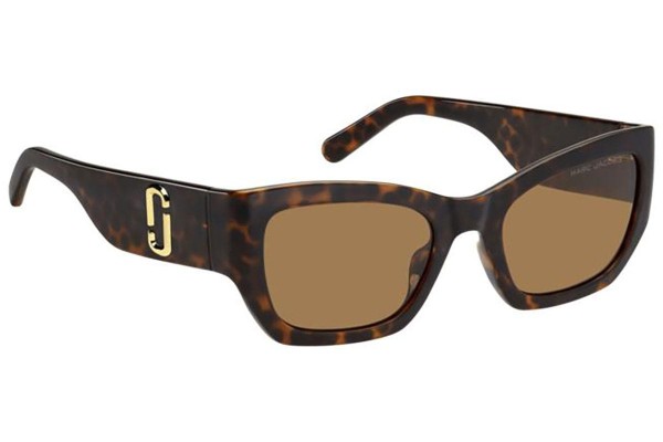 Sonnenbrille Marc Jacobs MARC723/S 086/70 Rechteck Havanna