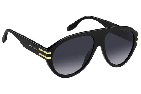 Sonnenbrille Marc Jacobs MARC747/S 807/9O Pilot Schwarz