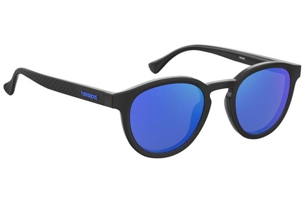 Sonnenbrille Havaianas CEDRO D51/Z0 Rund Schwarz