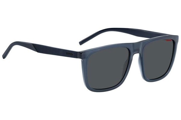 Sunglasses HUGO HG1304/S PJP/IR Flat Top Blau