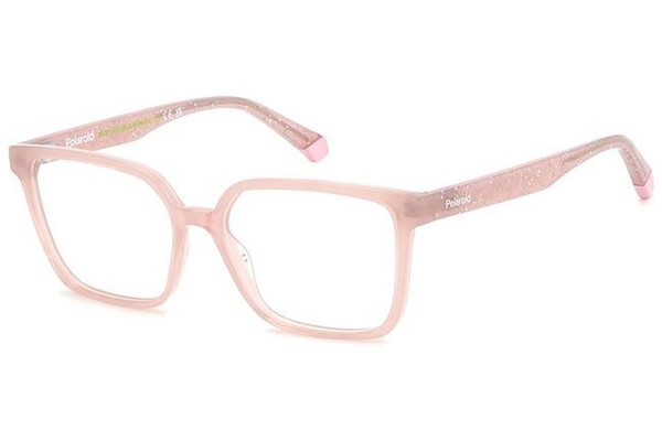 Glasses Polaroid Junior PLDD836 35J Rechteck Rosa