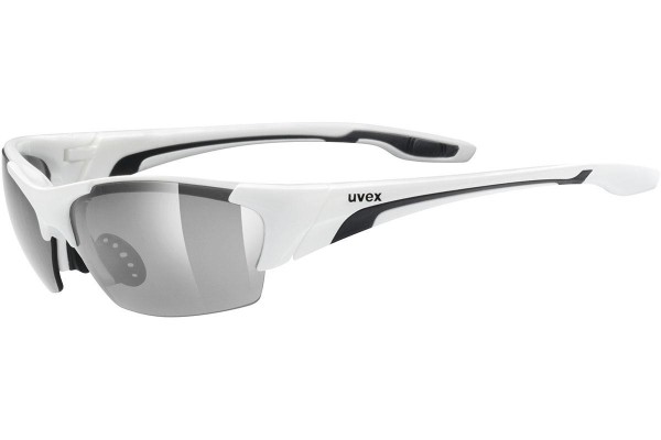 Sonnenbrille uvex blaze III White / Black S3 Rechteck Weiß