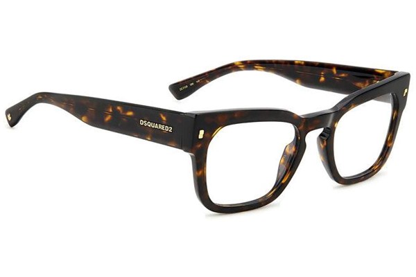 Brillen Dsquared2 D20129 086 Rechteck Havanna