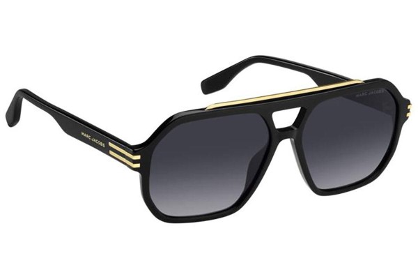 Sonnenbrille Marc Jacobs MARC753/S 807/9O Quadratisch Schwarz