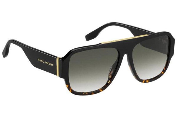 Sunglasses Marc Jacobs MARC756/S WR7/9K Rechteck Schwarz