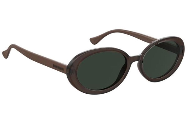 Sonnenbrille Havaianas CALHETAS 09Q/QT Oval Braun