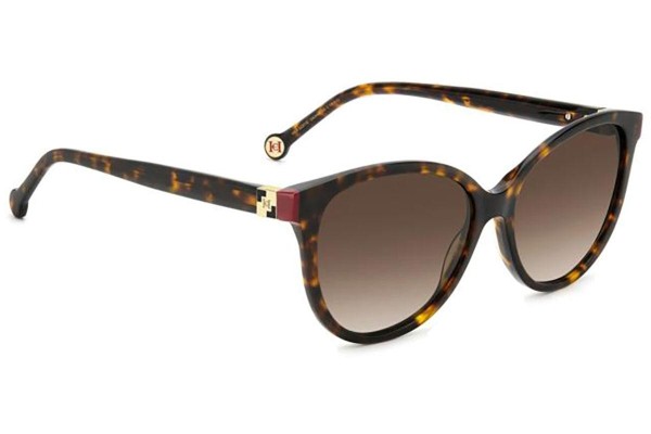 Sunglasses Carolina Herrera HER0237/S O63/HA Quadratisch Havanna