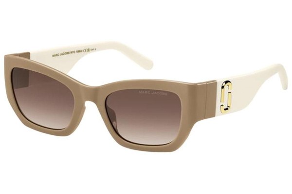 Sonnenbrille Marc Jacobs MARC723/S 10A/HA Rechteck Beige