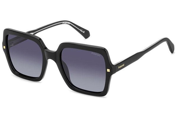 Sonnenbrille Polaroid PLD4165/S/X 807/WJ Polarized Quadratisch Schwarz