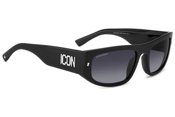 Sunglasses Dsquared2 ICON0016/S 807/9O Rechteck Schwarz