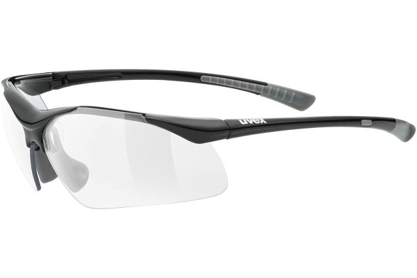 Sunglasses uvex sportstyle 223 Black / Grey S0 Rechteck Grau