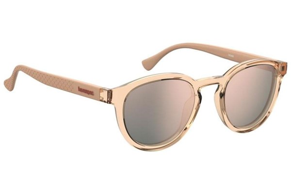 Sonnenbrille Havaianas CEDRO 9R6/0J Rund Rosa