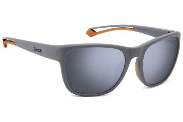 Sunglasses Polaroid PLD7051/S RIW/31 Polarized Rechteck Grau