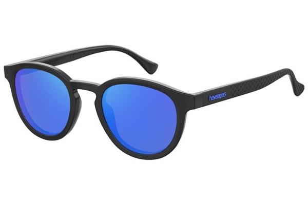 Sonnenbrille Havaianas CEDRO D51/Z0 Rund Schwarz